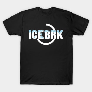 IceBrk Logo (White) T-Shirt